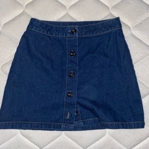 Forever 21 Jean Skirt